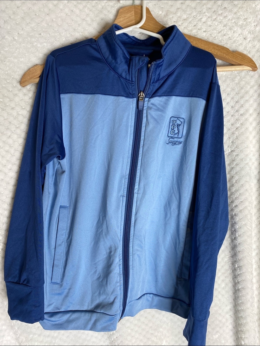 Garb Blue UPF 50+ TPC Sawgrass Golf Jacket
